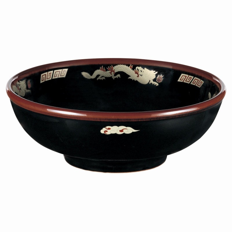 金正陶器 天目金彩竜8.0玉丼 1個(ご注文単位1個)【直送品】