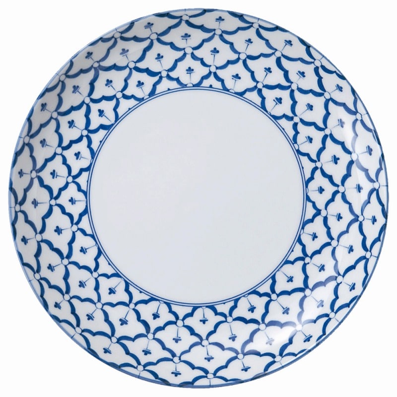 金正陶器 チェンマイモア11吋メタ玉皿 1個(ご注文単位1個)【直送品】