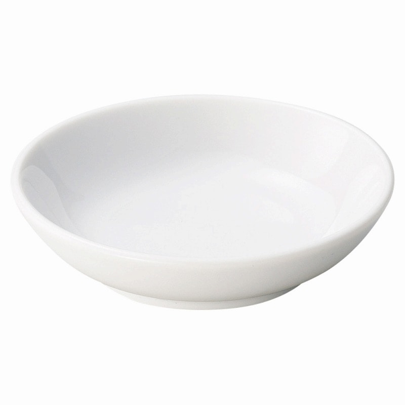 金正陶器 チェンマイ白8㎝タレ皿 1個(ご注文単位1個)【直送品】