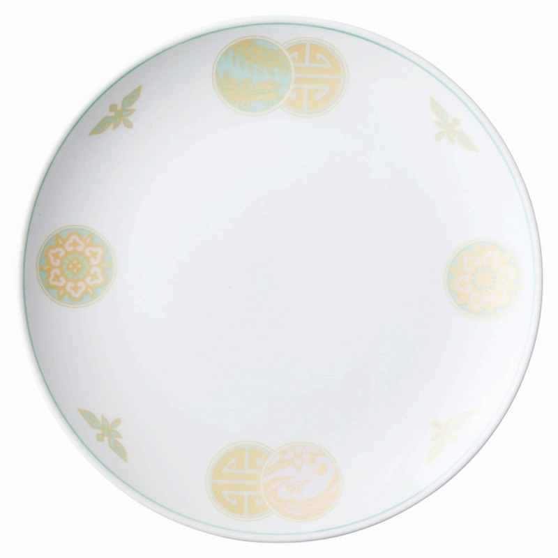 金正陶器 清楽7 1/2吋メタ皿 1個(ご注文単位1個)【直送品】