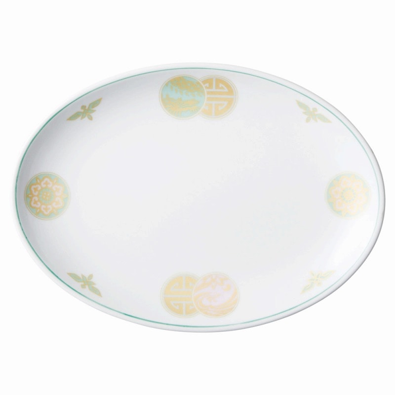 金正陶器 清楽9吋メタプラター 1個(ご注文単位1個)【直送品】