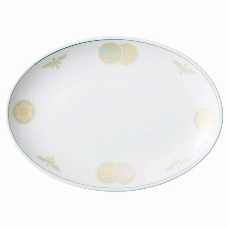 金正陶器 清楽10吋メタプラター 1個(ご注文単位1個)【直送品】