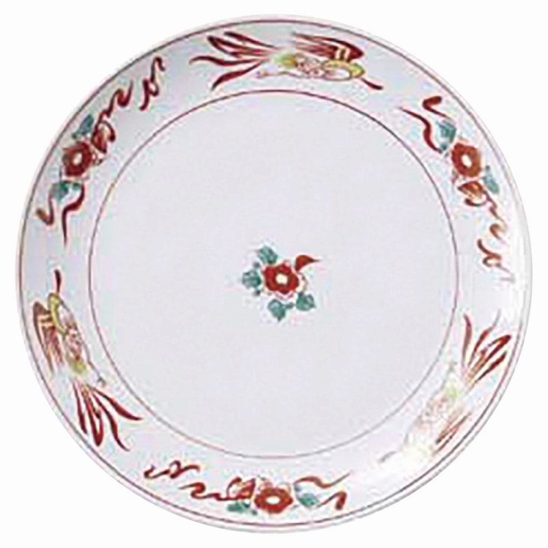 金正陶器 花鳥9吋丸皿 1個(ご注文単位1個)【直送品】