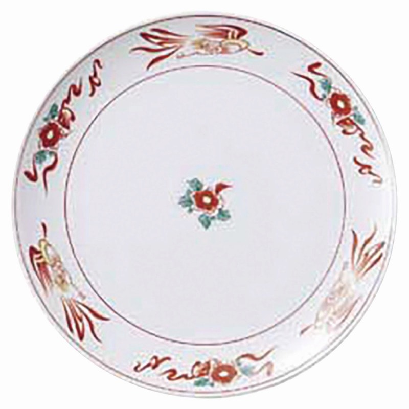 金正陶器 花鳥10吋丸皿 1個(ご注文単位1個)【直送品】