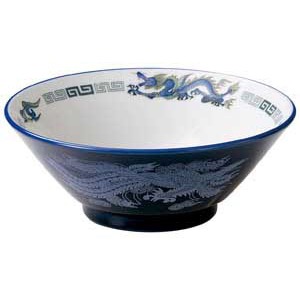 金正陶器 ルリ白竜6.8切立丼 1個(ご注文単位1個)【直送品】