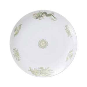 金正陶器 緑鳳竜9吋丸皿 1個(ご注文単位1個)【直送品】