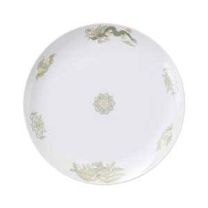 金正陶器 緑鳳竜10吋丸皿 1個(ご注文単位1個)【直送品】