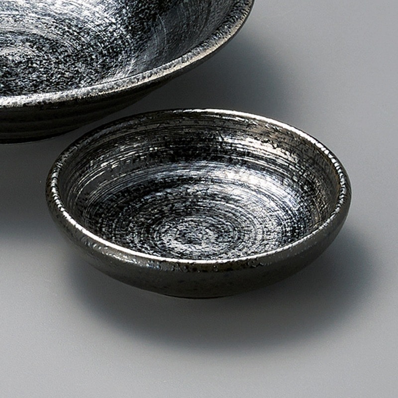 金正陶器 天目プラチナ刷毛千代口 1個(ご注文単位1個)【直送品】