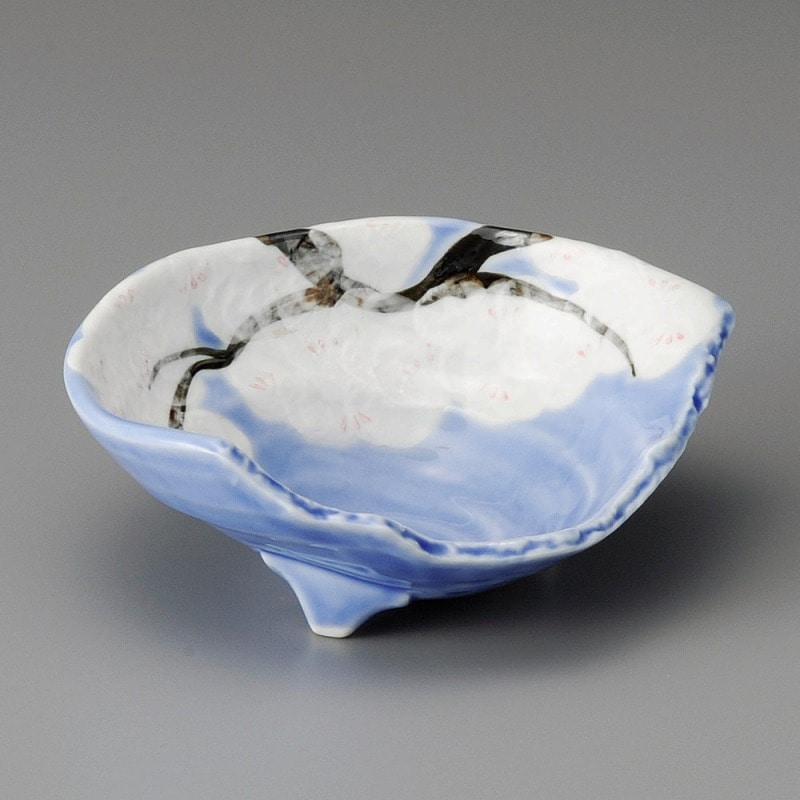 金正陶器 桜木ｺﾊﾞﾙﾄちぎり向付 1個（ご注文単位1個）【直送品】