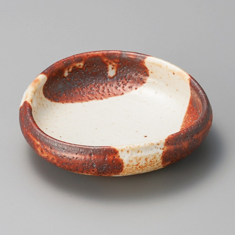 金正陶器 志野三角小鉢 1個（ご注文単位1個）【直送品】