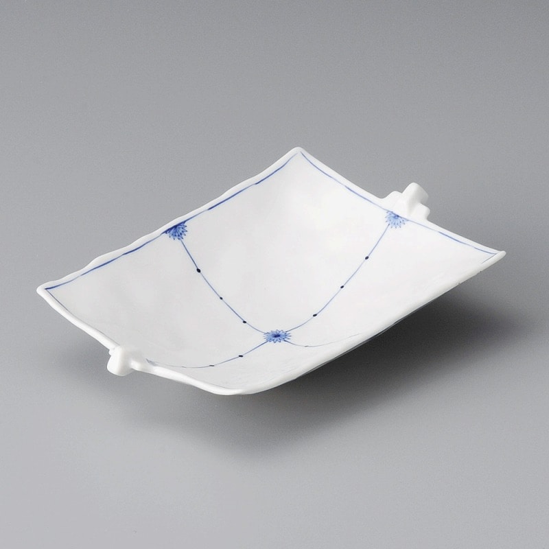 金正陶器 十文字小花耳付向付 1個（ご注文単位1個）【直送品】