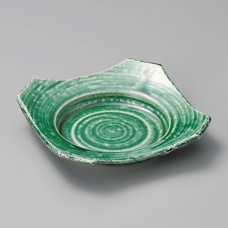 金正陶器 織部角向付 1個(ご注文単位1個)【直送品】