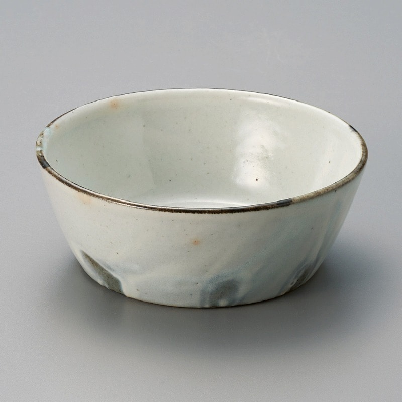 金正陶器 白釉4.8浅鉢 1個(ご注文単位1個)【直送品】