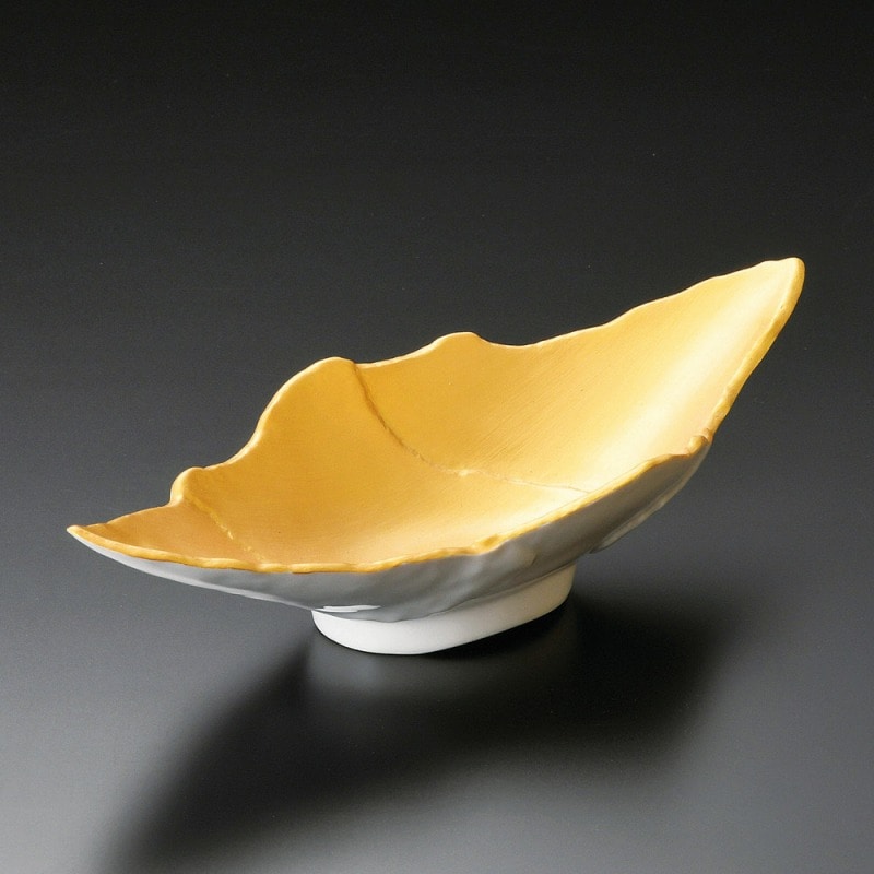 金正陶器 金彩ちぎり菱型皿 1個(ご注文単位1個)【直送品】