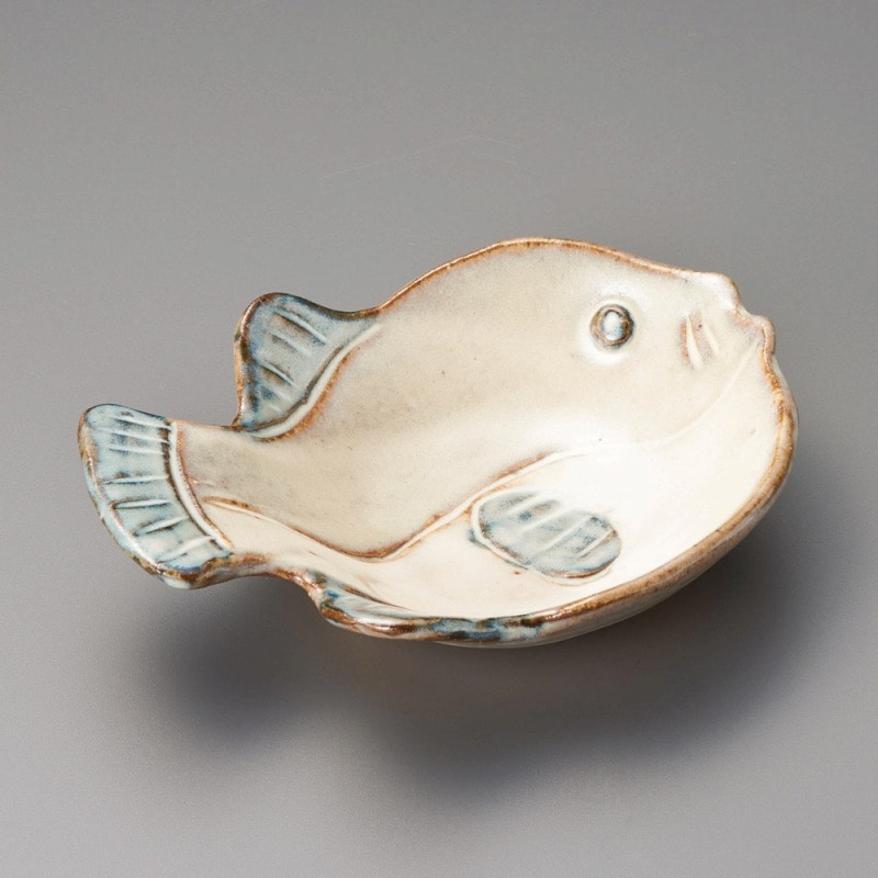 金正陶器 お魚ふぐ 小鉢 1個（ご注文単位1個）【直送品】