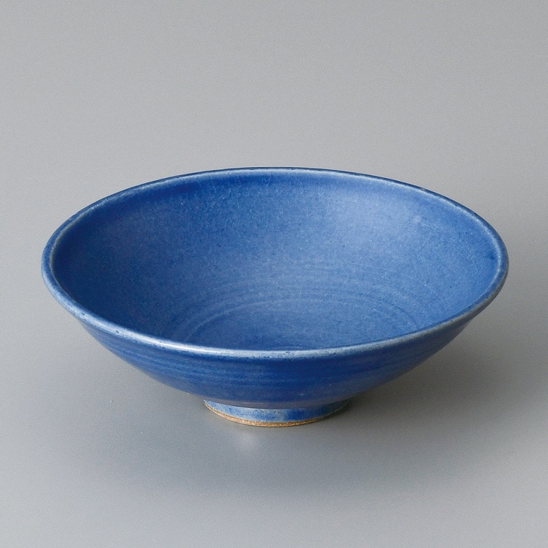 金正陶器 青釉浅5.0平鉢 1個（ご注文単位1個）【直送品】