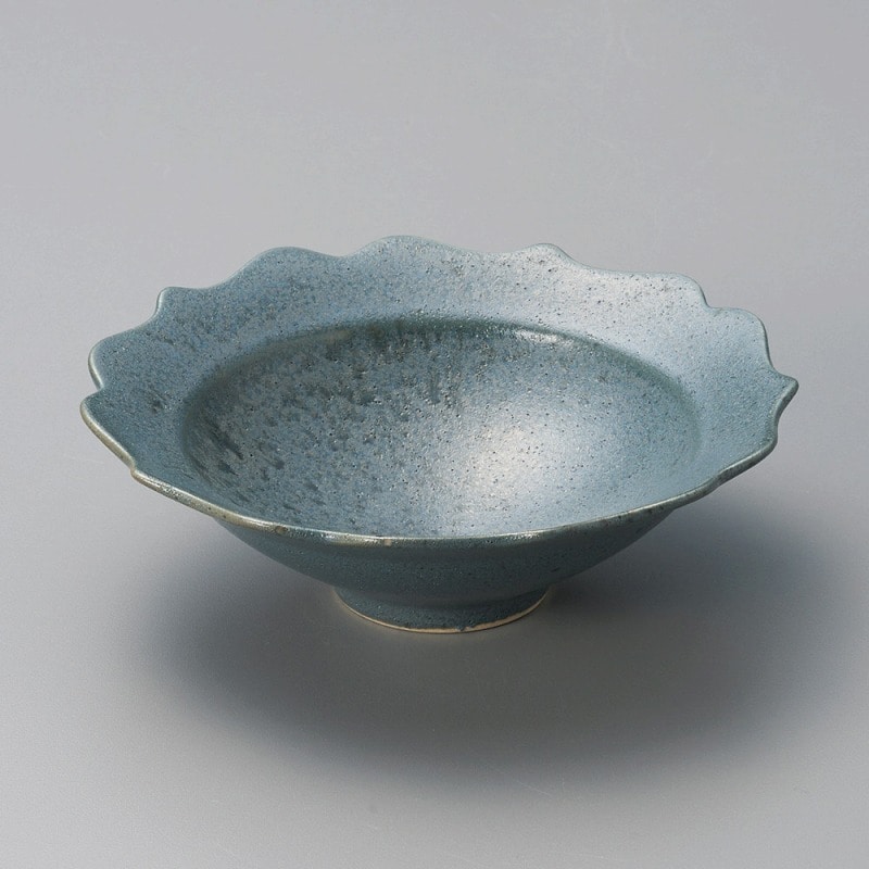 金正陶器 ｸﾞﾚｰﾏｯﾄ桔梗小鉢 1個（ご注文単位1個）【直送品】