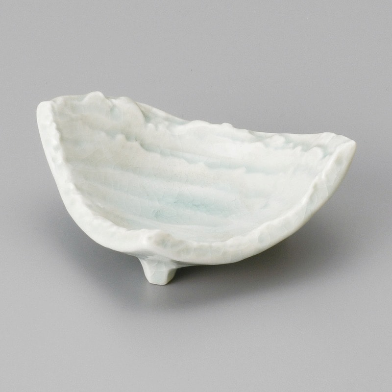 金正陶器 灰貫入14cm三角鉢 1個（ご注文単位1個）【直送品】