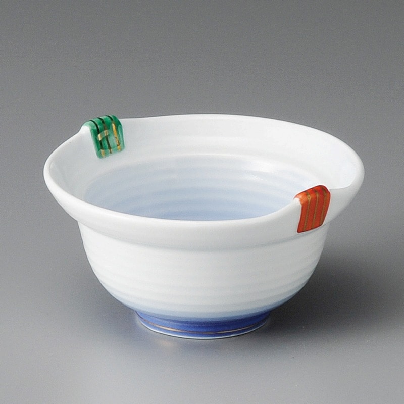 金正陶器 コバルト三色なぶり小鉢 1個(ご注文単位1個)【直送品】