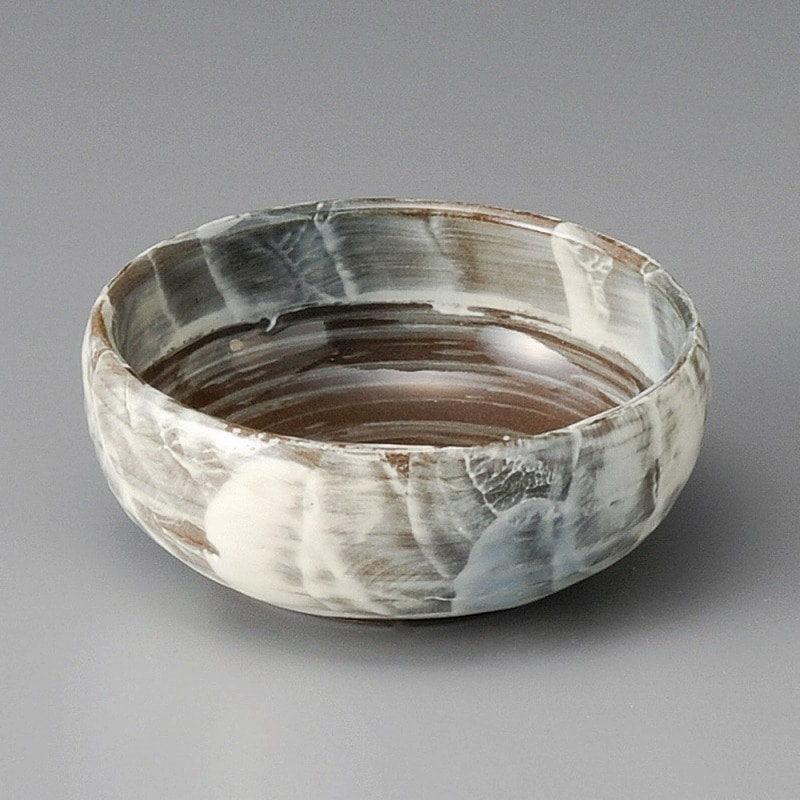 金正陶器 青吹白タタキ4.0ボール 1個(ご注文単位1個)【直送品】