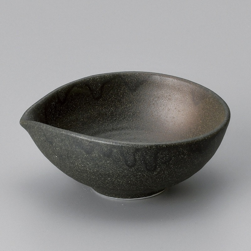 金正陶器 備前風片口ボール(小) 1個(ご注文単位1個)【直送品】