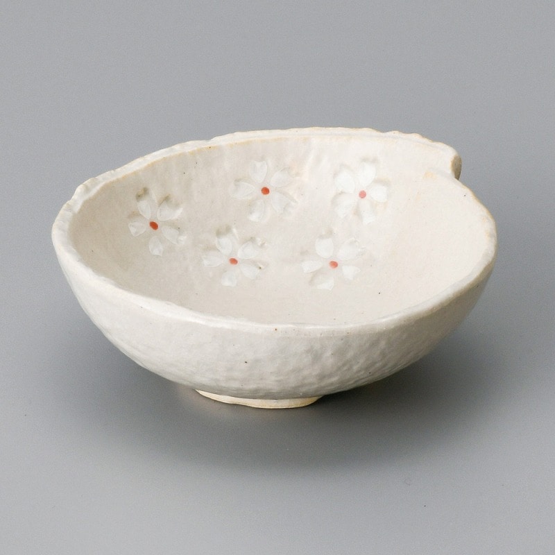 金正陶器 白押花ボール(M) 1個(ご注文単位1個)【直送品】