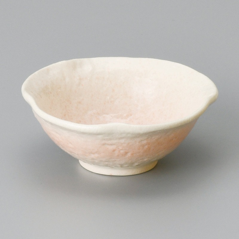 金正陶器 桜志野花形小鉢 1個（ご注文単位1個）【直送品】