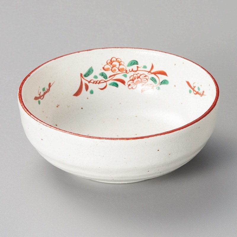 金正陶器 白粉引花万暦3.5ボール 1個(ご注文単位1個)【直送品】