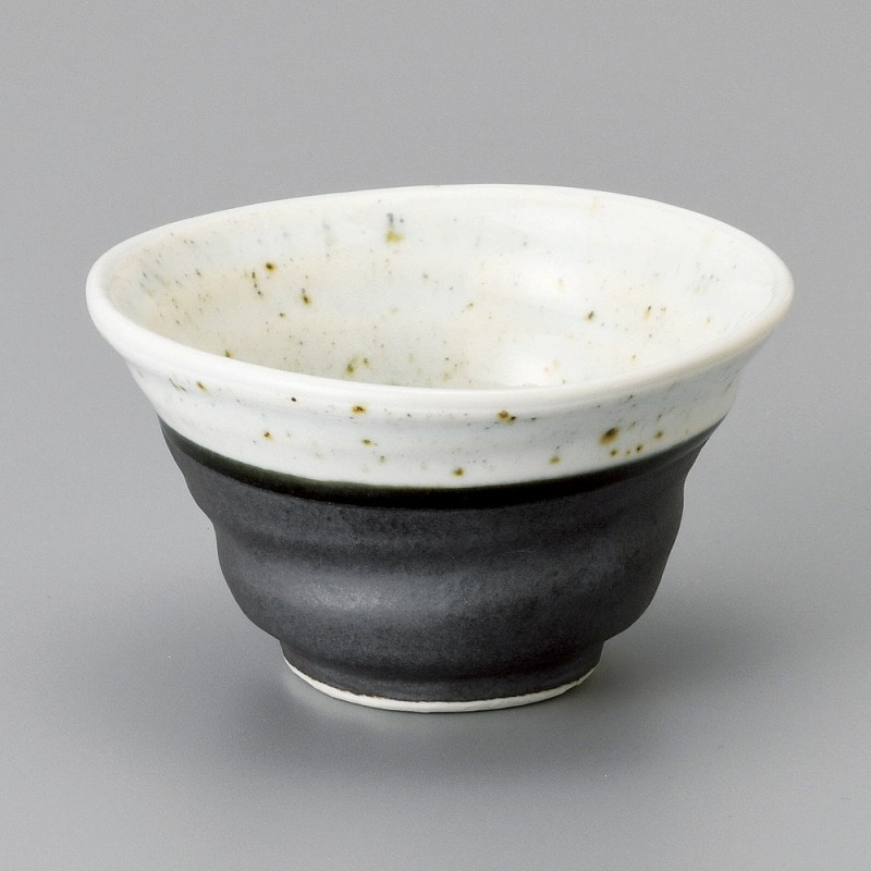 金正陶器 粉引黒伊賀反小鉢 1個(ご注文単位1個)【直送品】