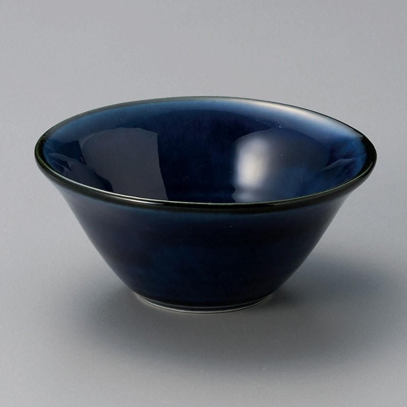 金正陶器 ﾅｽ紺ｻﾗﾀﾞﾎﾞｳﾙ小 1個（ご注文単位1個）【直送品】