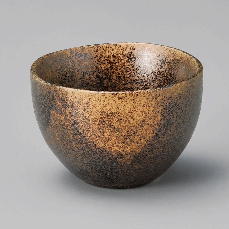 金正陶器 黒伊賀吹きマルチ丼 1個(ご注文単位1個)【直送品】