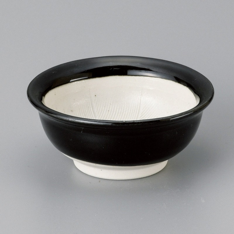 金正陶器 渕反型黒すり鉢 1個(ご注文単位1個)【直送品】