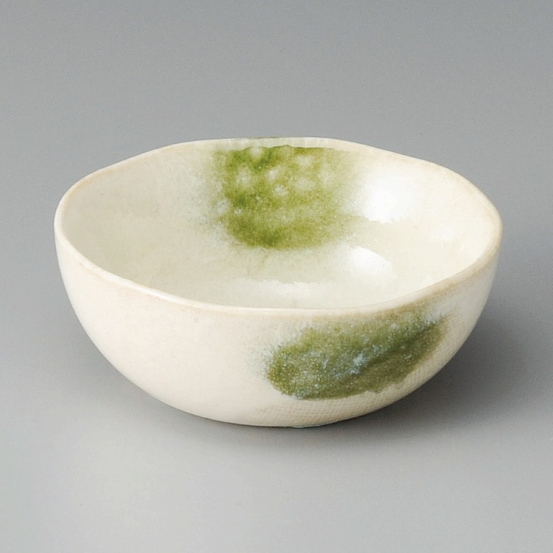 金正陶器 唐津風緑彩小鉢 1個(ご注文単位1個)【直送品】