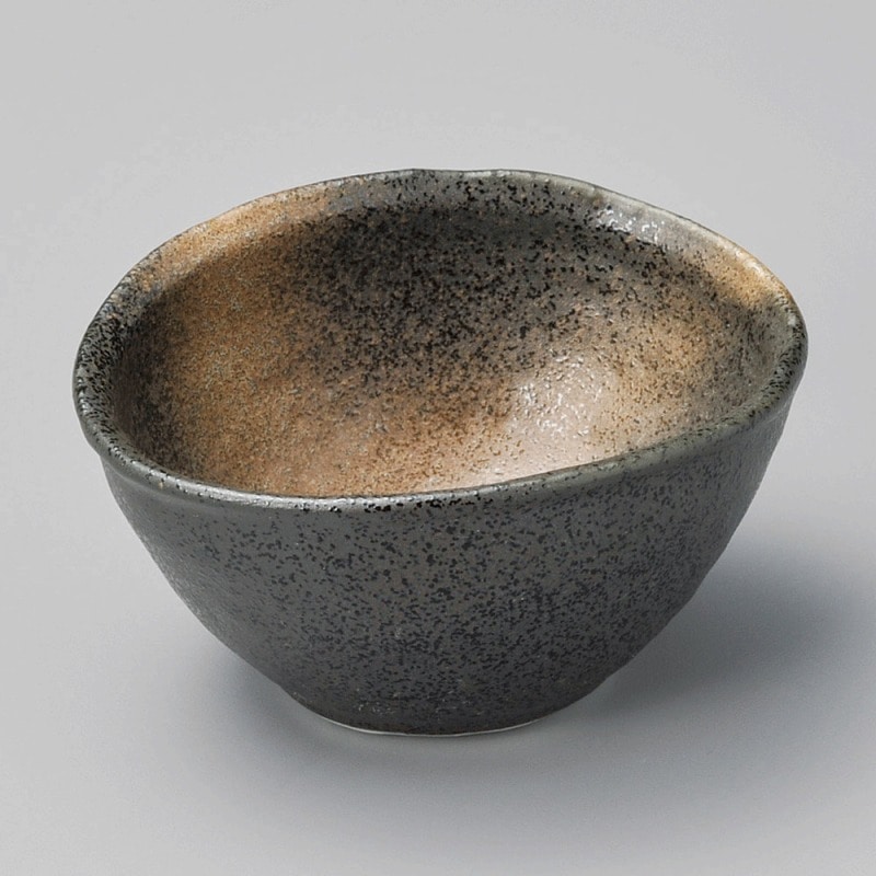 金正陶器 黒伊賀なごみ4.0鉢 1個(ご注文単位1個)【直送品】