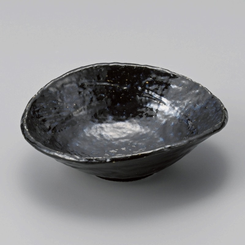 金正陶器 窯変ホタル扇中鉢 1個(ご注文単位1個)【直送品】