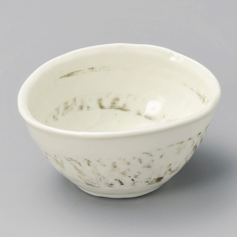 金正陶器 粉引風車なごみ4.0鉢 1個(ご注文単位1個)【直送品】