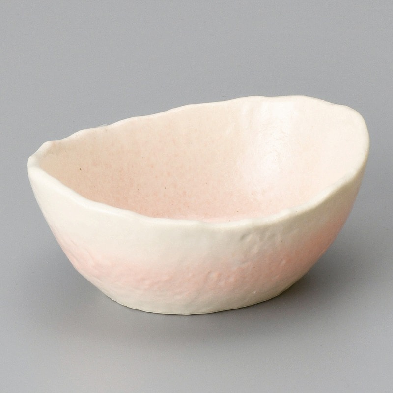 金正陶器 桜志野 新楕円深鉢(小) 1個(ご注文単位1個)【直送品】