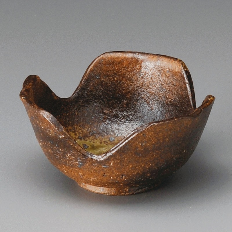 金正陶器 備前風割山椒小鉢 1個(ご注文単位1個)【直送品】