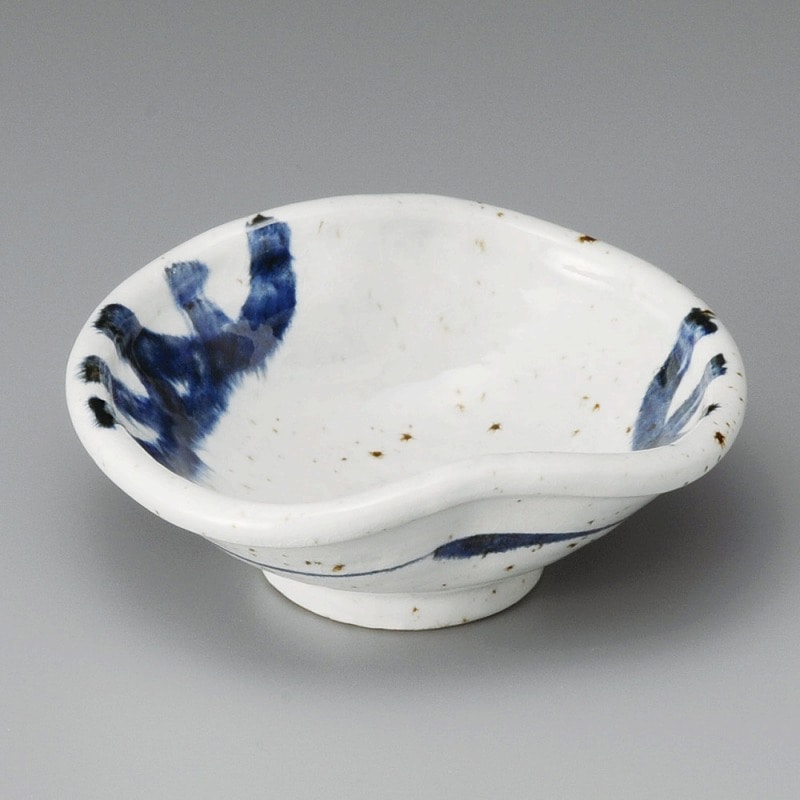 金正陶器 カイラギ二方なぶり小鉢 1個(ご注文単位1個)【直送品】