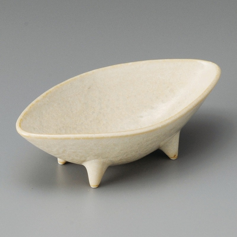 金正陶器 チタンマット四ツ足小鉢 1個(ご注文単位1個)【直送品】