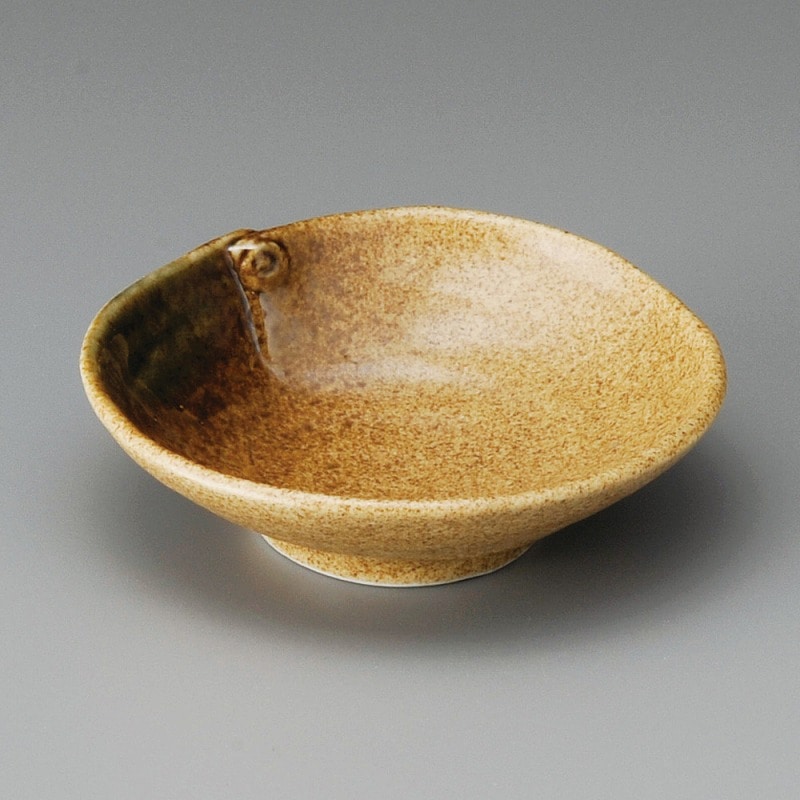 金正陶器 伊賀釉切り合わせ小鉢 1個(ご注文単位1個)【直送品】