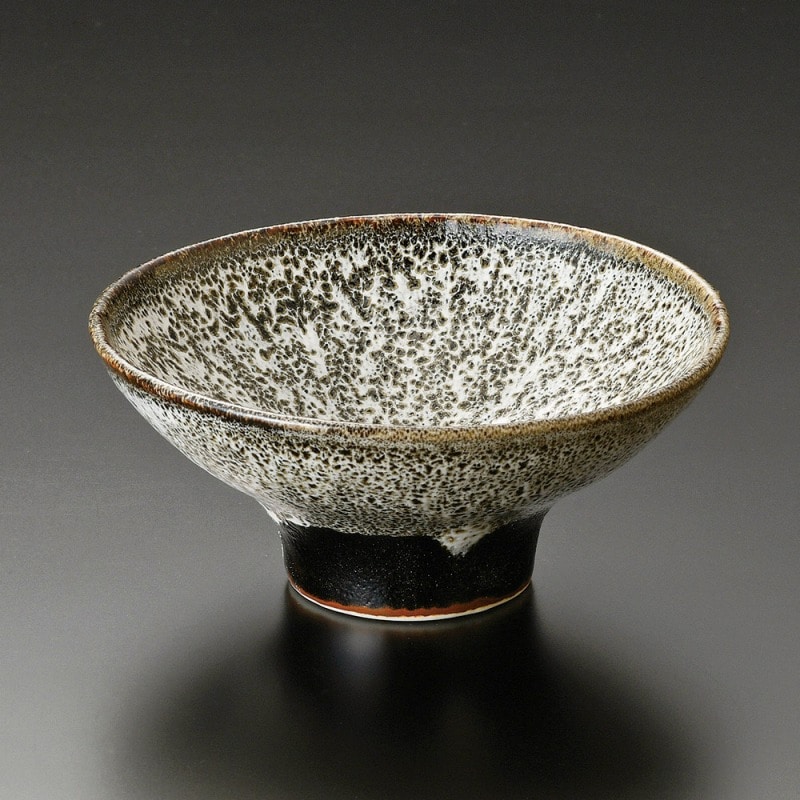 金正陶器 白柚子天目ﾄﾁﾘ4.0小鉢 1個（ご注文単位1個）【直送品】