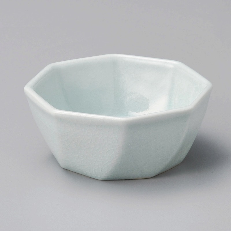 金正陶器 ｱｸｱﾏﾘﾝ八角小鉢(中) 1個（ご注文単位1個）【直送品】