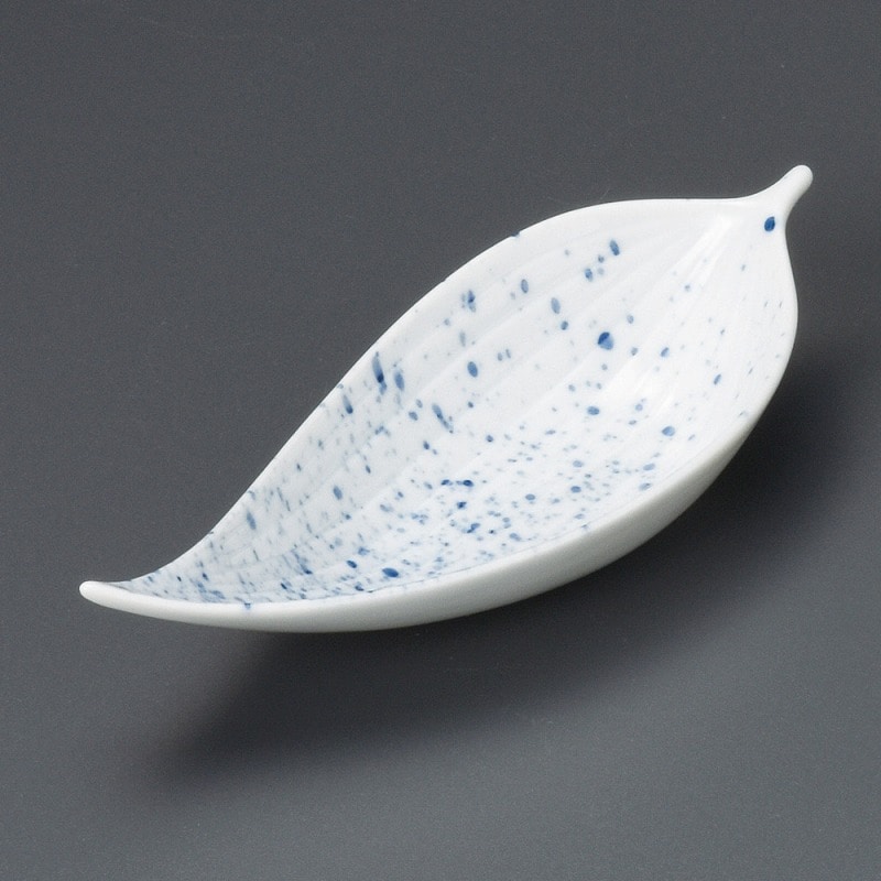 金正陶器 吹墨笹型小付 1個(ご注文単位1個)【直送品】