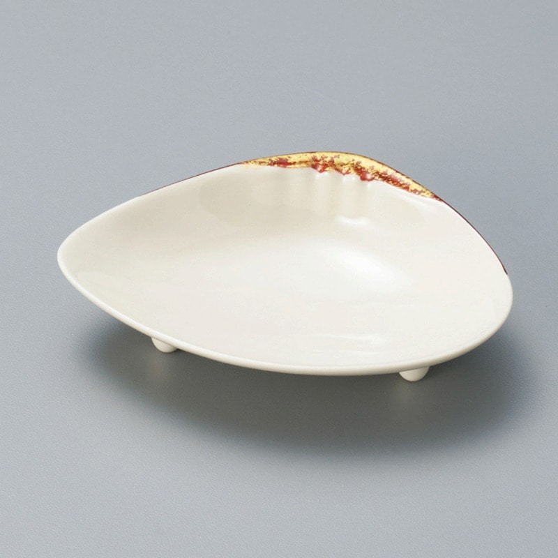 金正陶器 朱金彩貝型小付 1個(ご注文単位1個)【直送品】