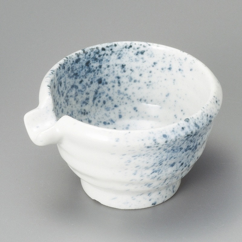 金正陶器 吹スミ渕厚片口小付 1個(ご注文単位1個)【直送品】