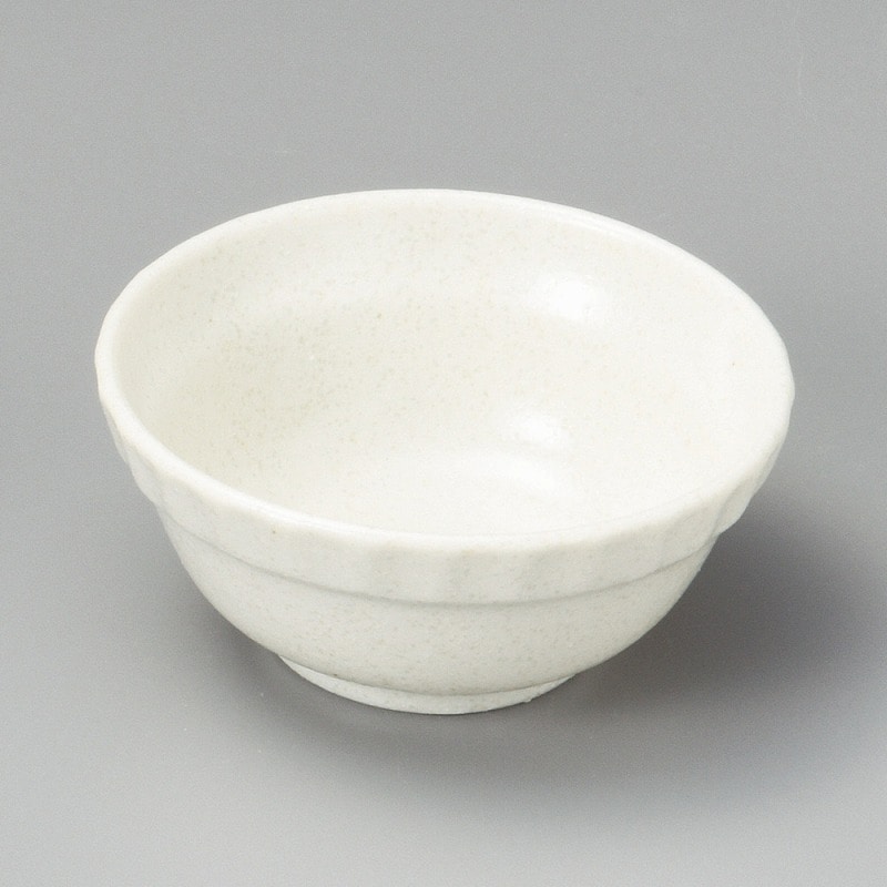 金正陶器 白伊賀しのぎ3.0小鉢 1個(ご注文単位1個)【直送品】