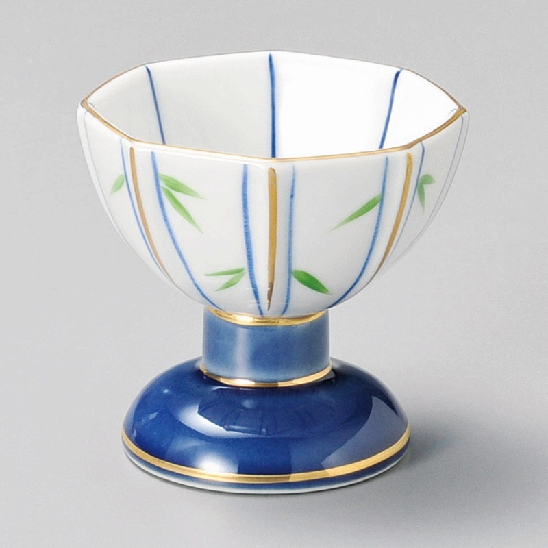 金正陶器 グリーン笹ぼんぼり珍味 1個(ご注文単位1個)【直送品】