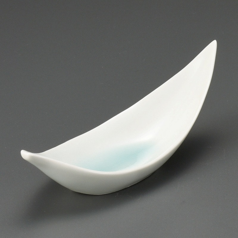 金正陶器 青磁笹型珍味 1個(ご注文単位1個)【直送品】