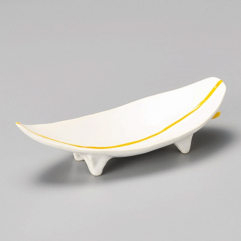 金正陶器 さーふぼーどイエローライン小 1個(ご注文単位1個)【直送品】